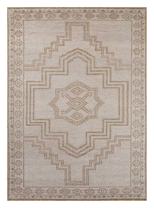 Uldtæppe - 270 x 180 cm - creme