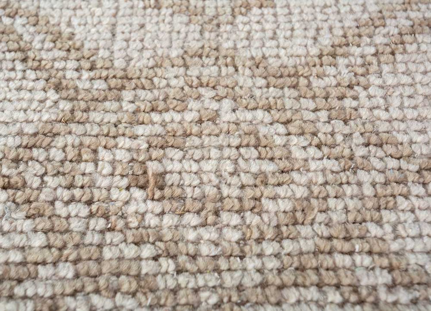 Uldtæppe - 270 x 180 cm - creme