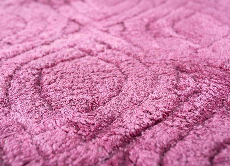Designer tæppe - 270 x 180 cm - pink