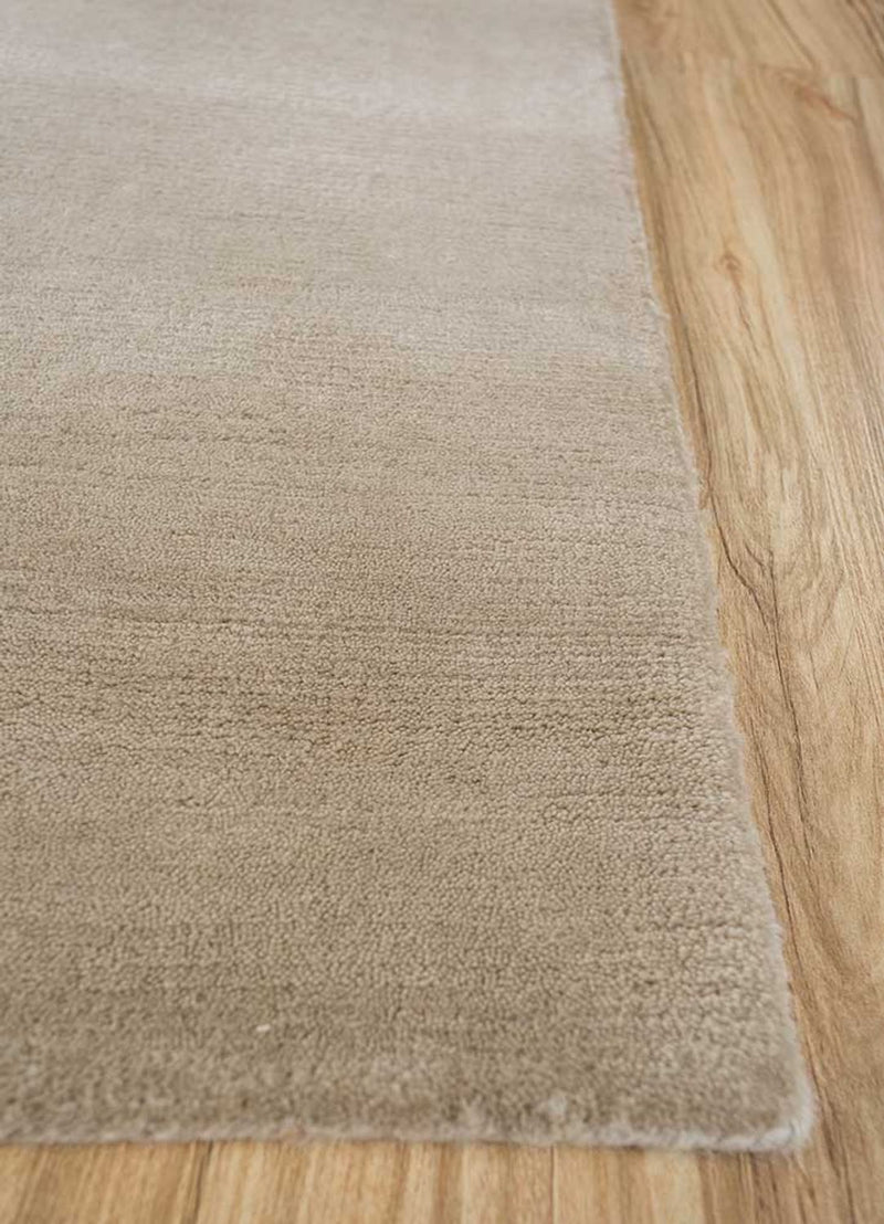 Uldtæppe - 300 x 240 cm - mørk beige
