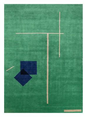 Designer tæppe - Onyx - rektangulær