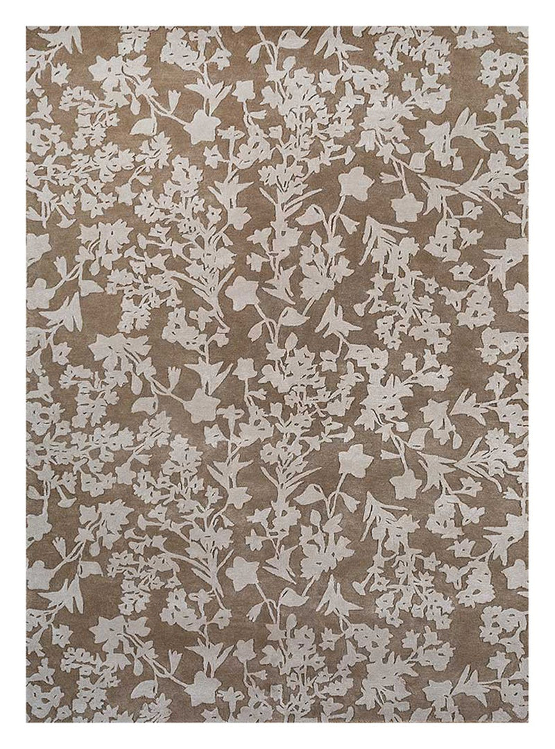 Uldtæppe - 270 x 180 cm - sort og hvid