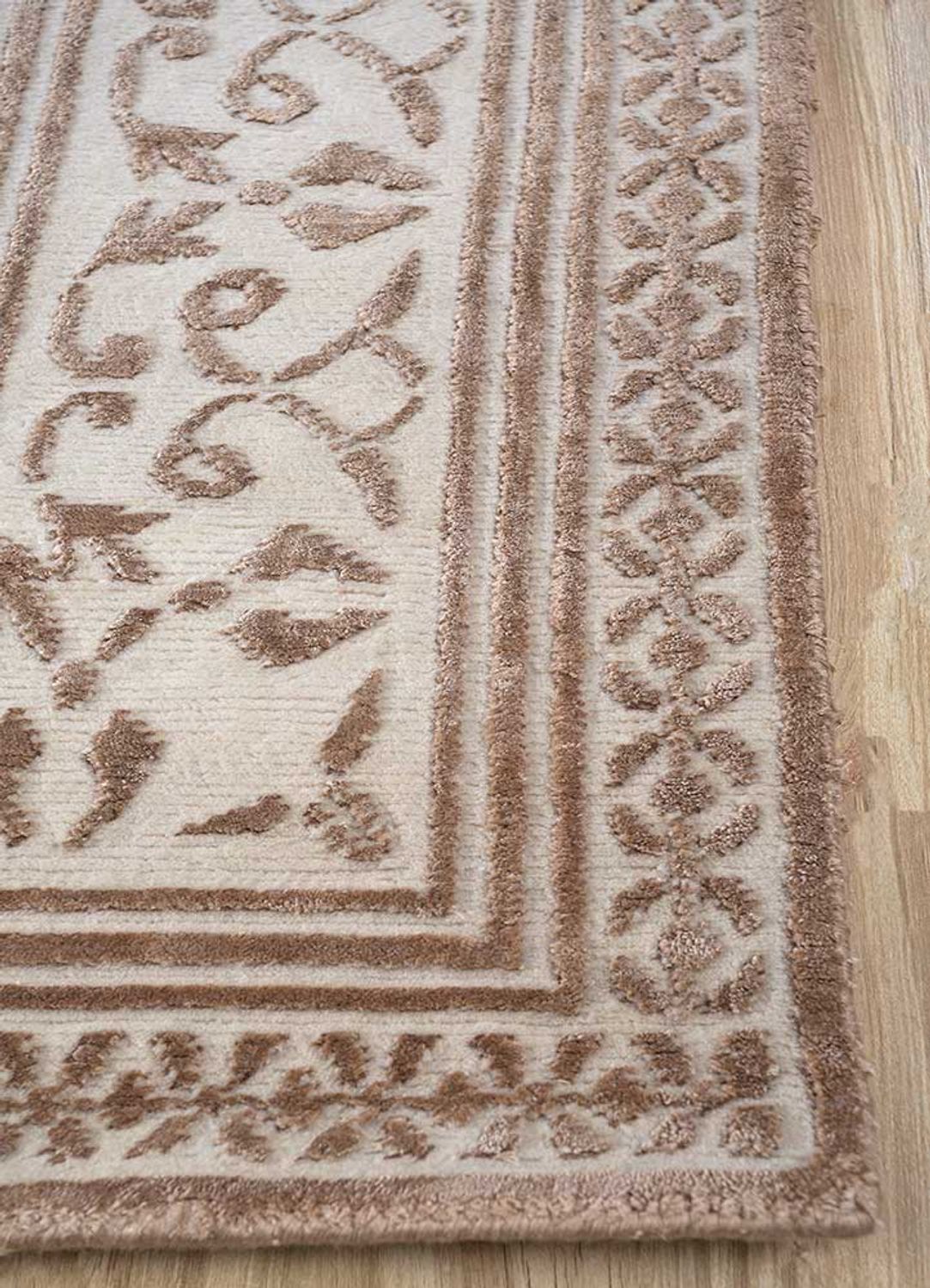 Uldtæppe - 270 x 180 cm - lysegrå