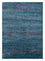 Uldtæppe - 270 x 180 cm - mørkeblå