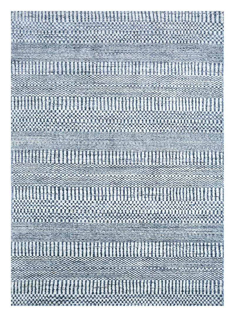 Uldtæppe - 270 x 180 cm - blå