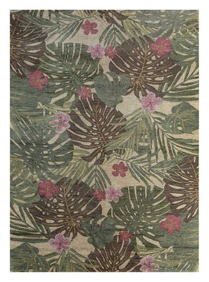 Uldtæppe - 300 x 200 cm - guld