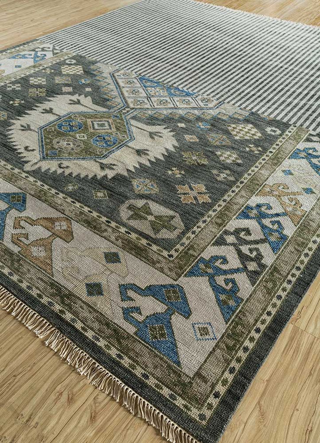Uldtæppe - 300 x 240 cm - sand