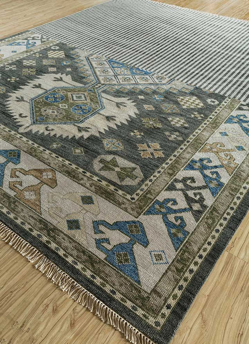 Uldtæppe - 300 x 240 cm - sand