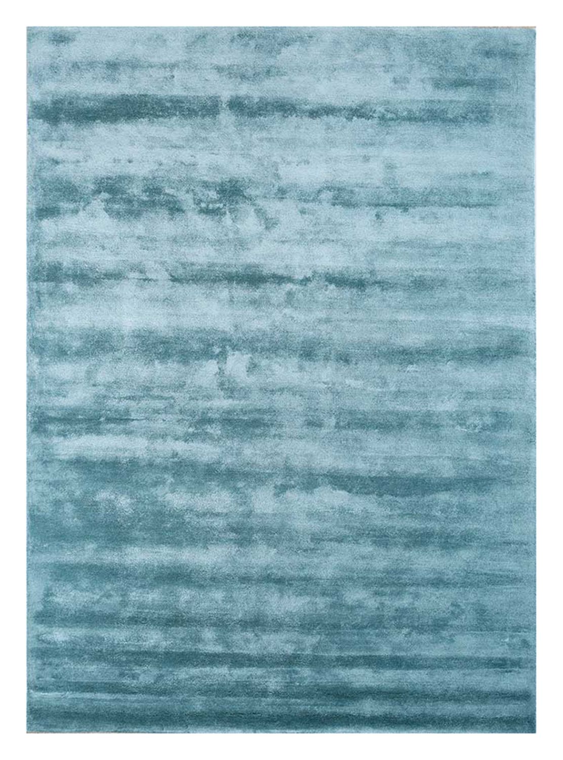 Uldtæppe - 270 x 180 cm - lyseblå