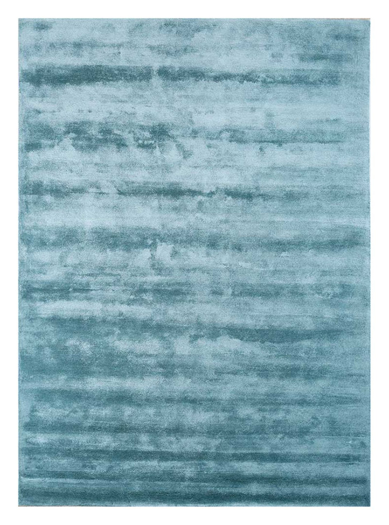 Uldtæppe - 270 x 180 cm - lyseblå