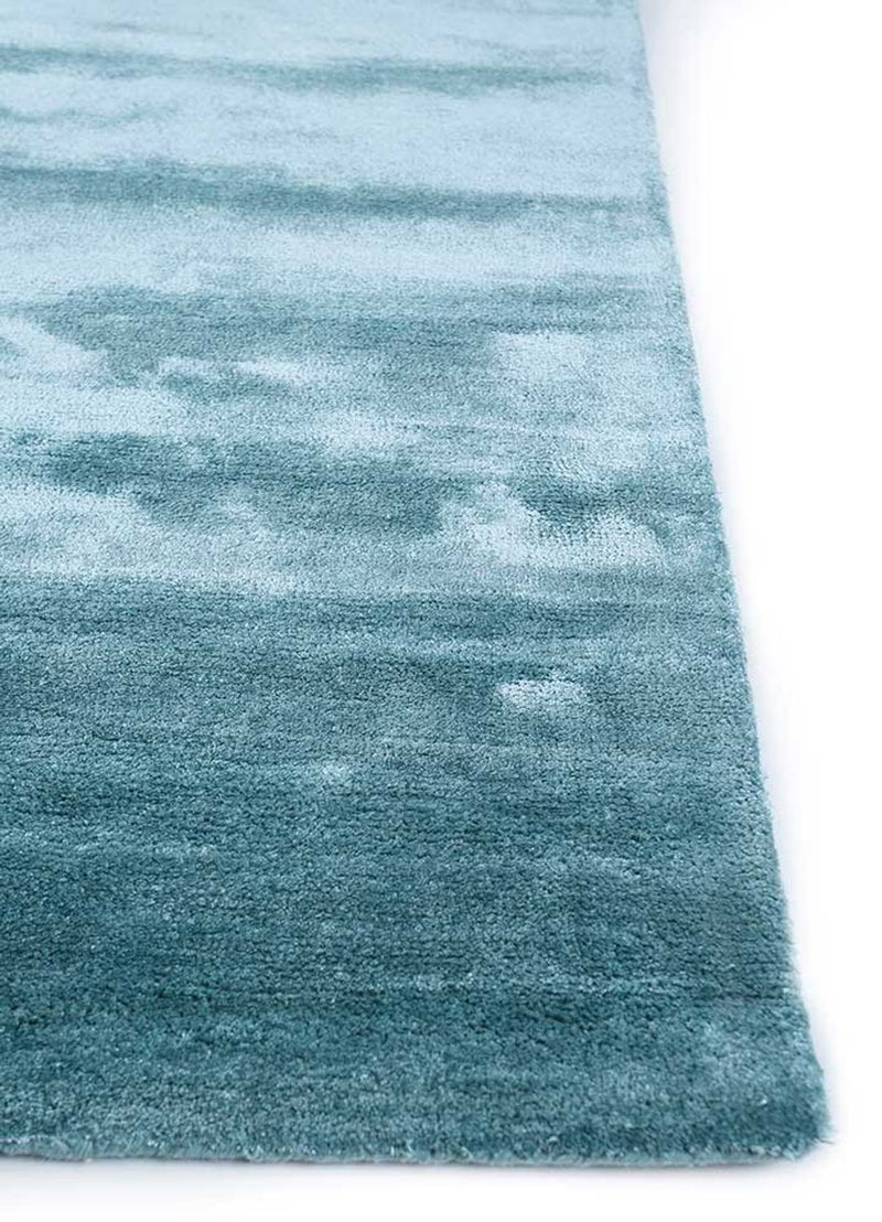 Uldtæppe - 270 x 180 cm - lyseblå