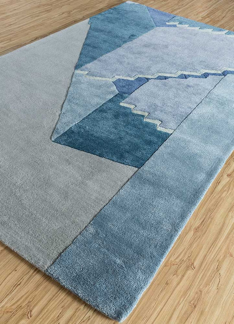 Uldtæppe - 240 x 150 cm - flerfarvet
