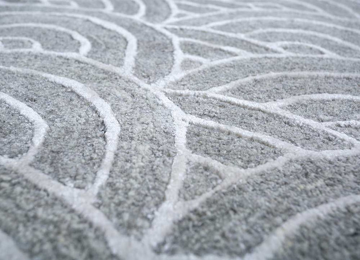 Uldtæppe - 240 x 150 cm - beige