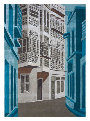 Uldtæppe - Trent - rektangulær