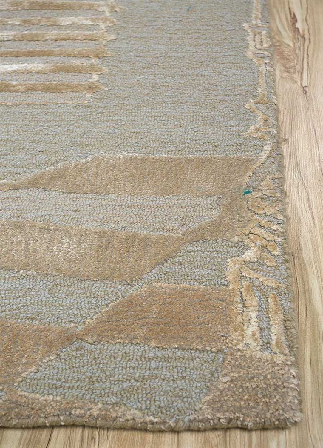 Uldtæppe - 240 x 150 cm - beige