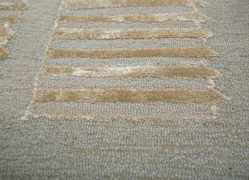 Uldtæppe - 240 x 150 cm - beige