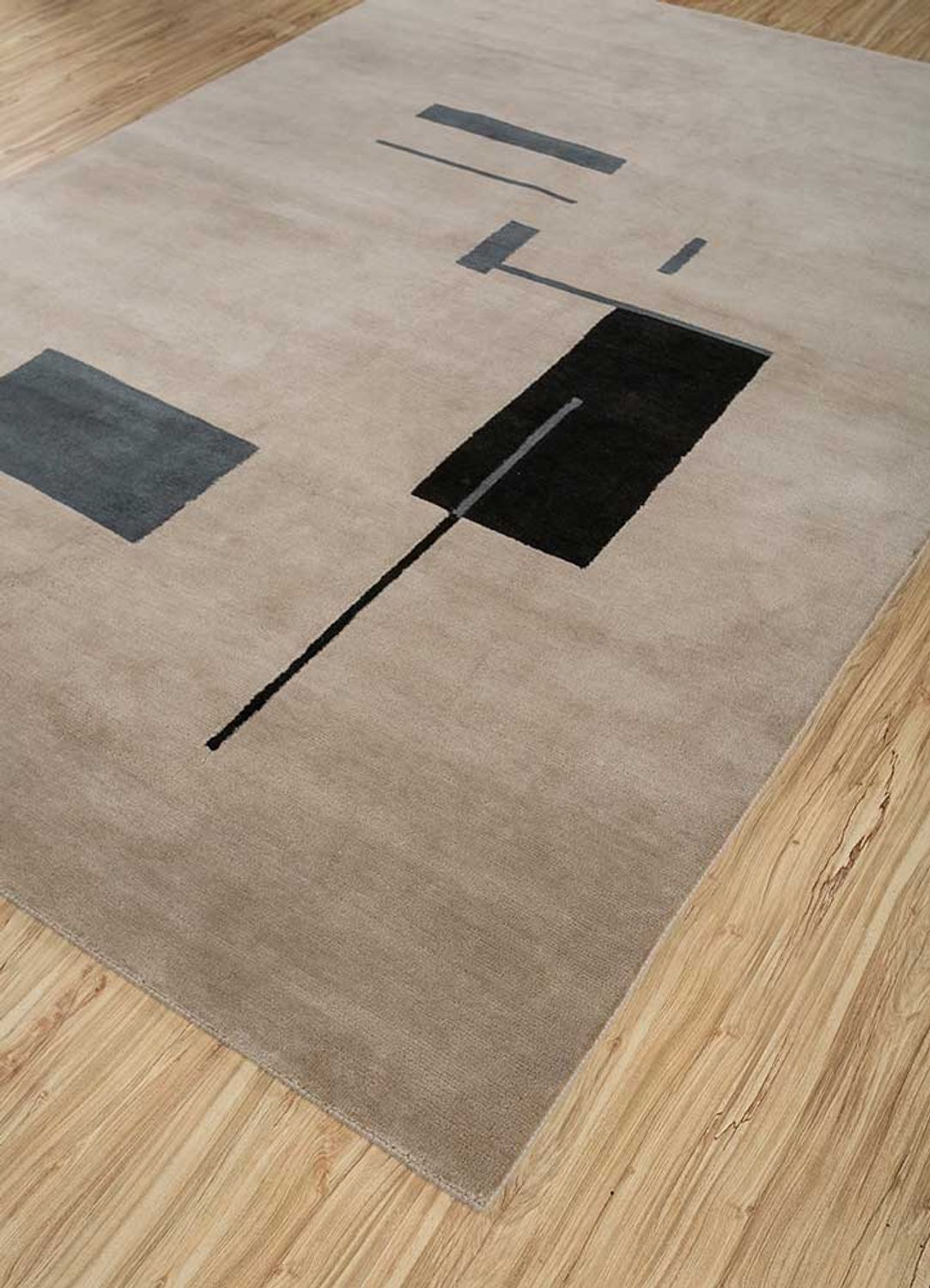 Uldtæppe - 300 x 240 cm - kamel