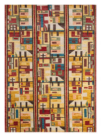 Uldtæppe - 270 x 180 cm - orange