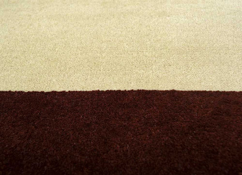 Uldtæppe - 300 x 240 cm - vin rød