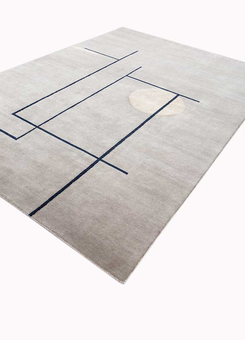 Uldtæppe - 360 x 270 cm - grå
