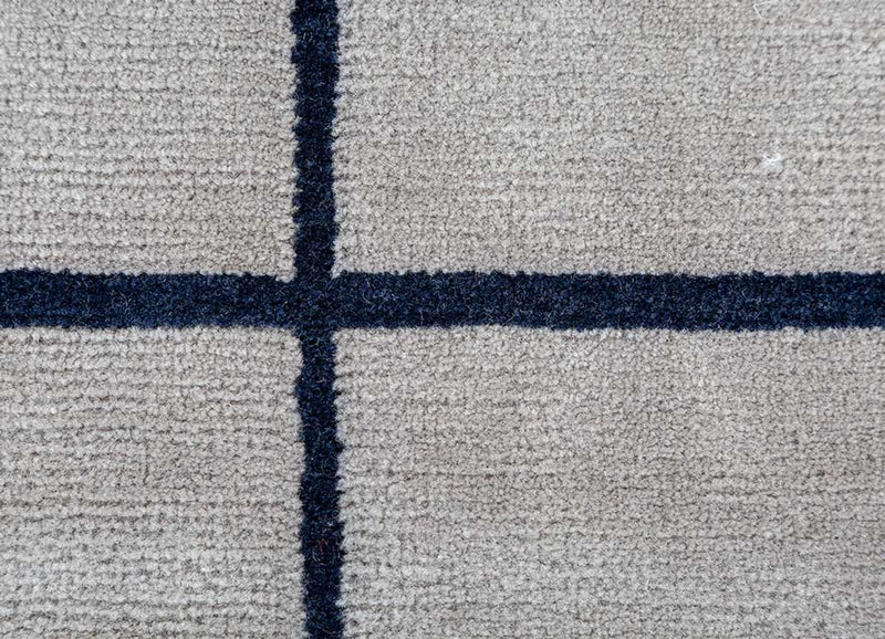 Uldtæppe - 360 x 270 cm - grå