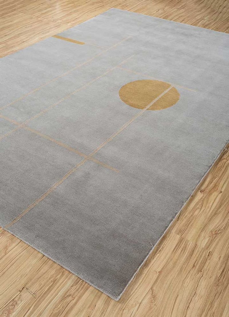 Uldtæppe - 360 x 270 cm - grå