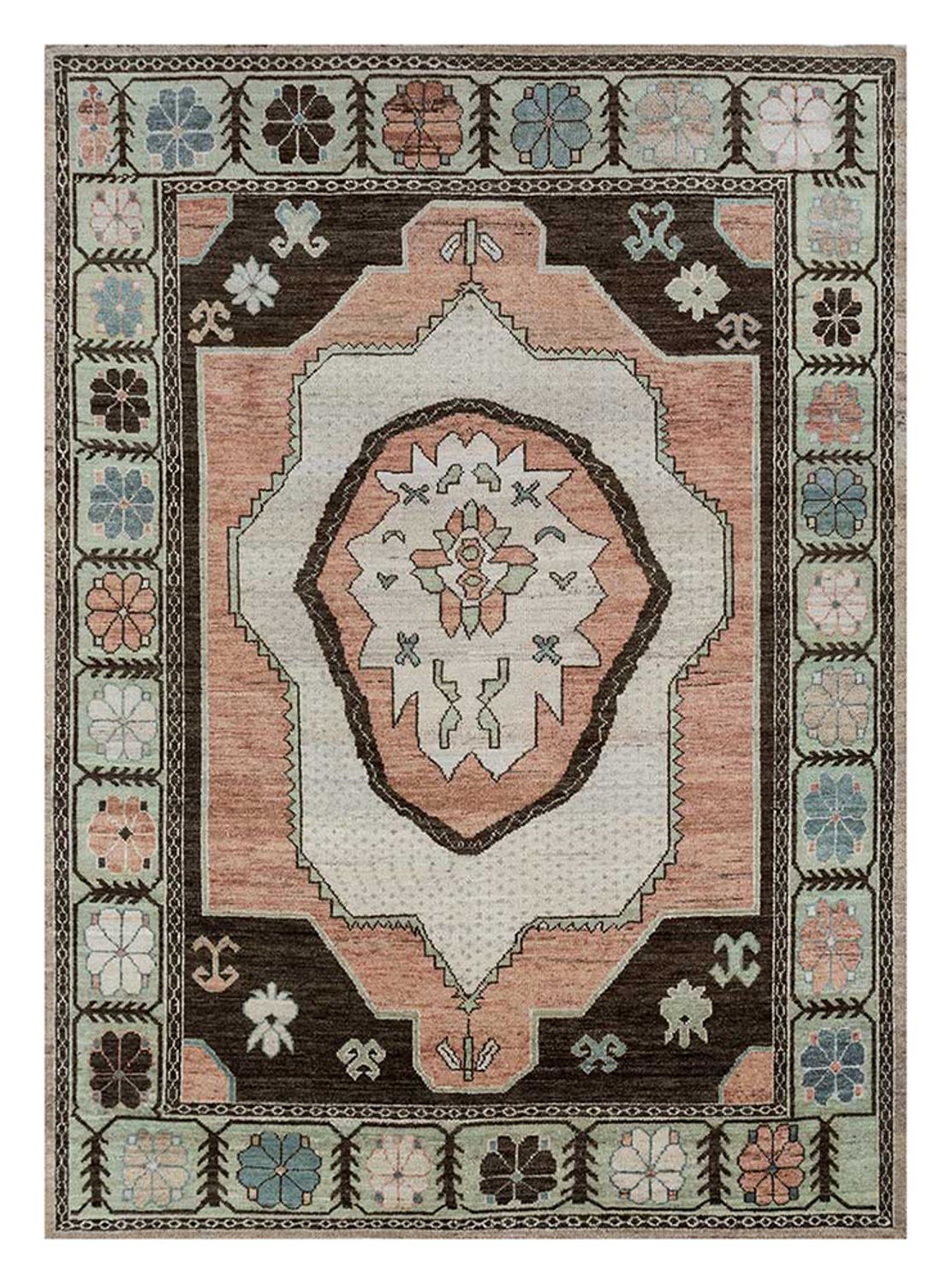 Uldtæppe - 300 x 240 cm - laks