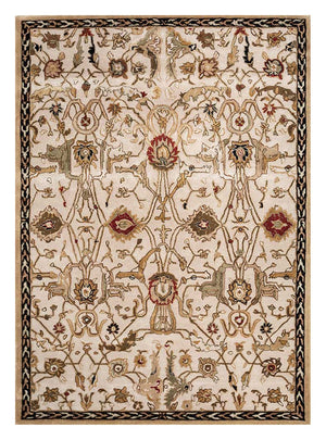 Uldtæppe - 270 x 180 cm - creme