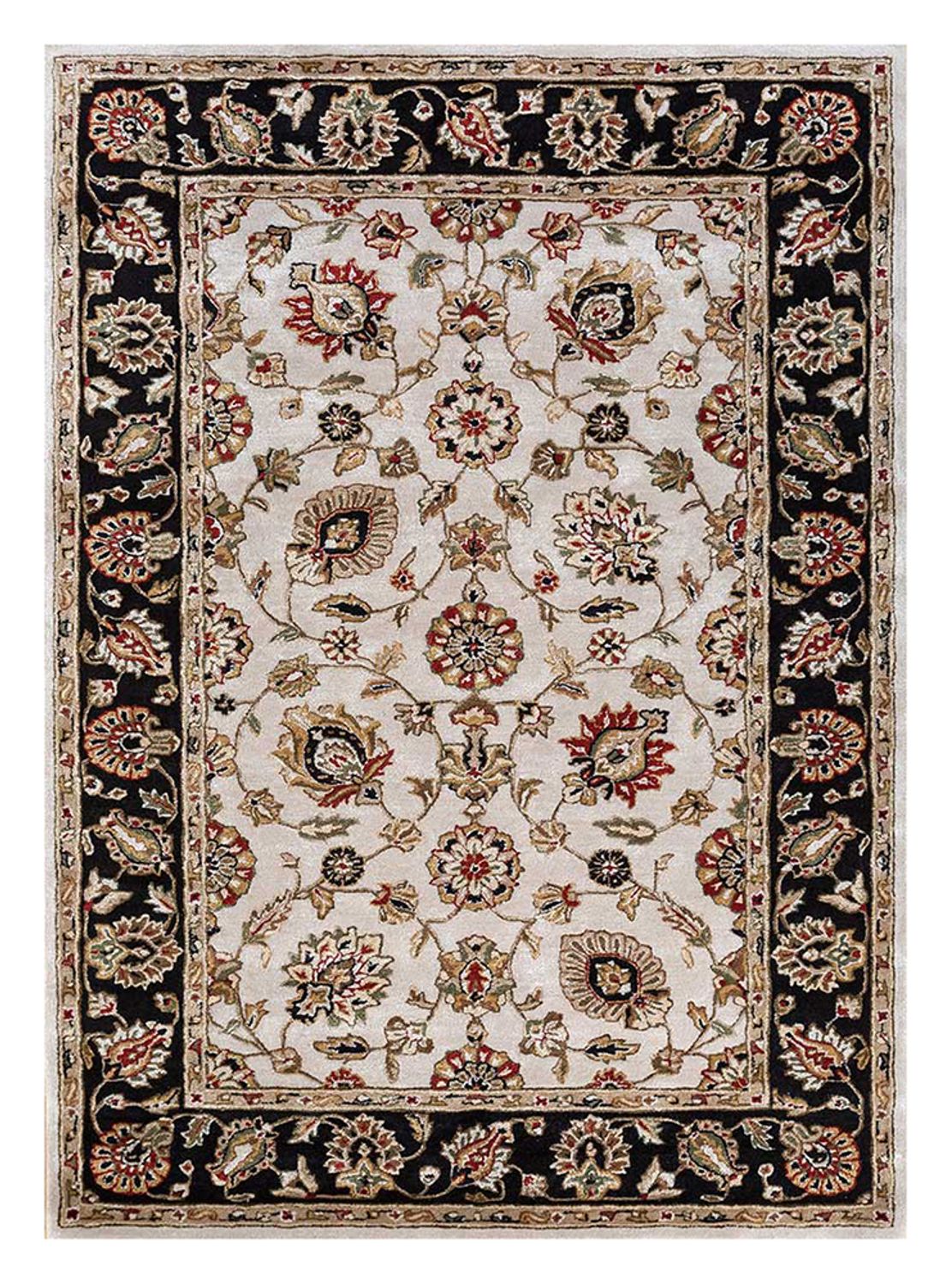Uldtæppe - 270 x 180 cm - creme