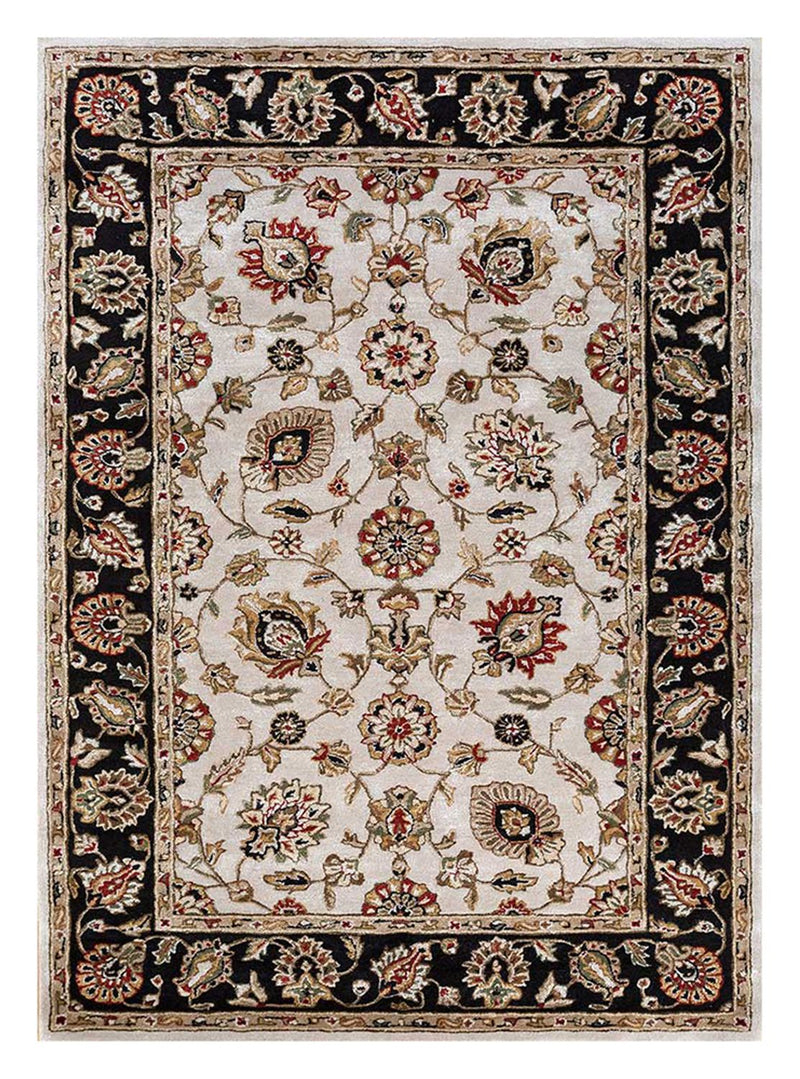 Uldtæppe - 270 x 180 cm - creme