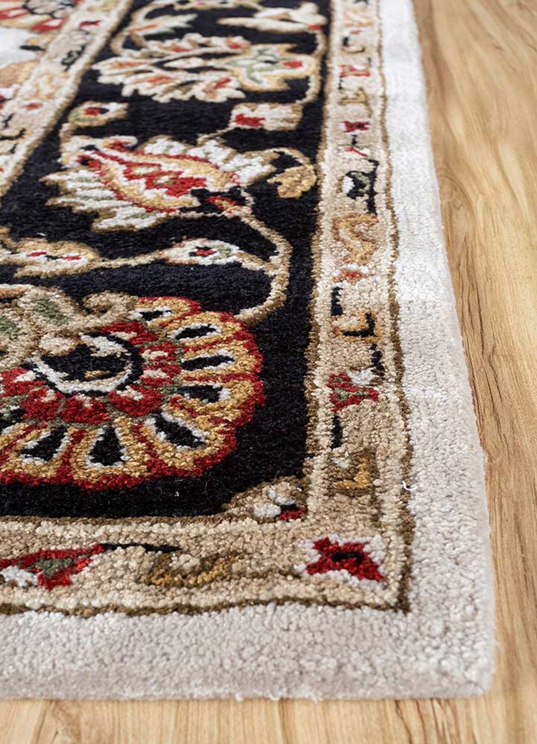 Uldtæppe - 270 x 180 cm - creme