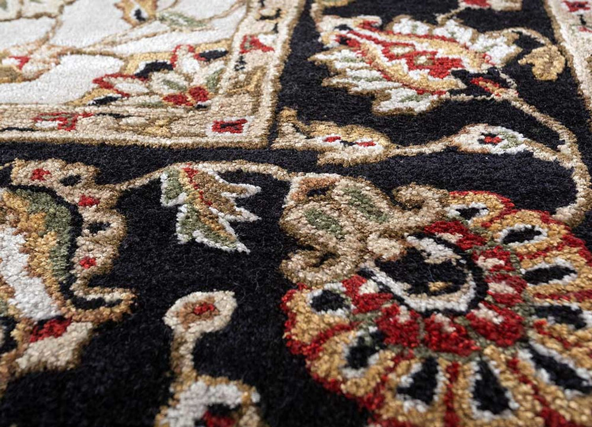 Uldtæppe - 270 x 180 cm - creme