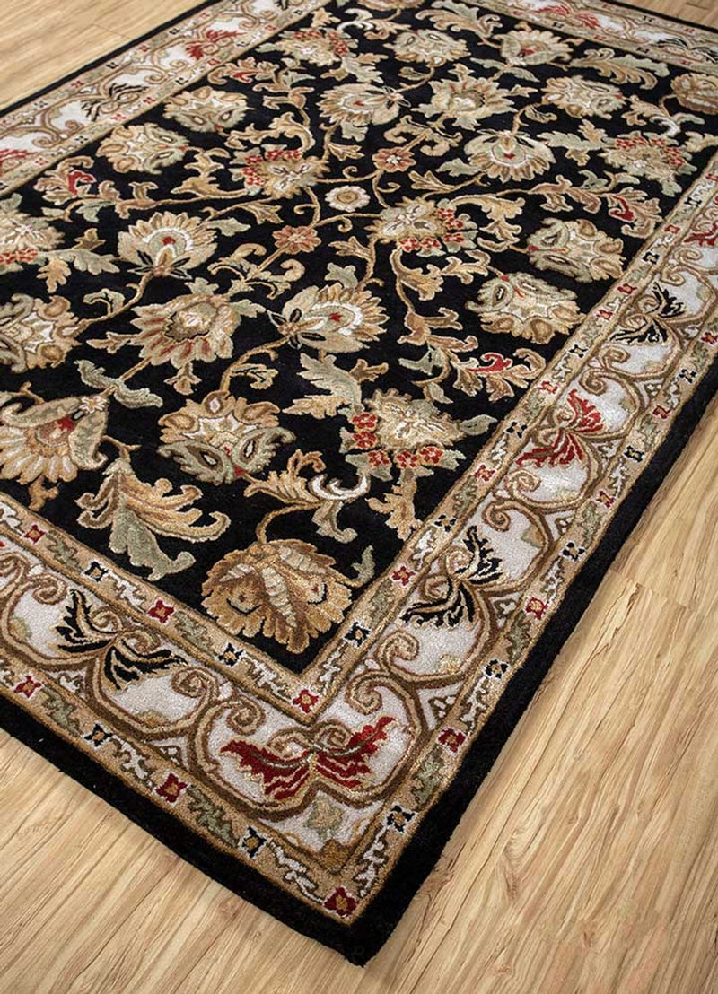 Uldtæppe - 270 x 180 cm - mørk beige