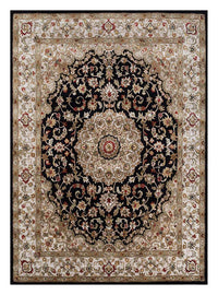 Uldtæppe - 300 x 240 cm - mørkeblå