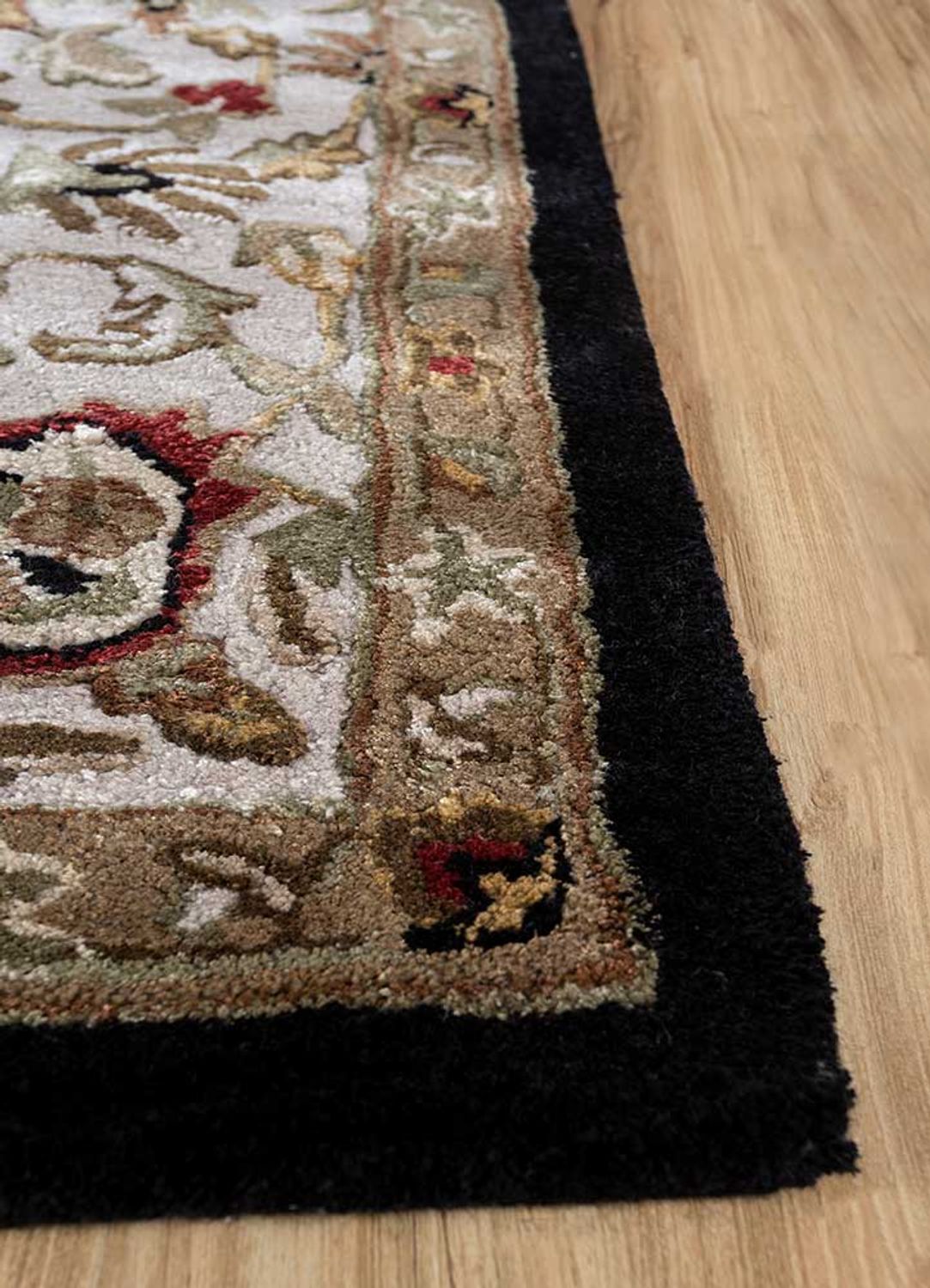 Uldtæppe - 300 x 240 cm - mørkeblå