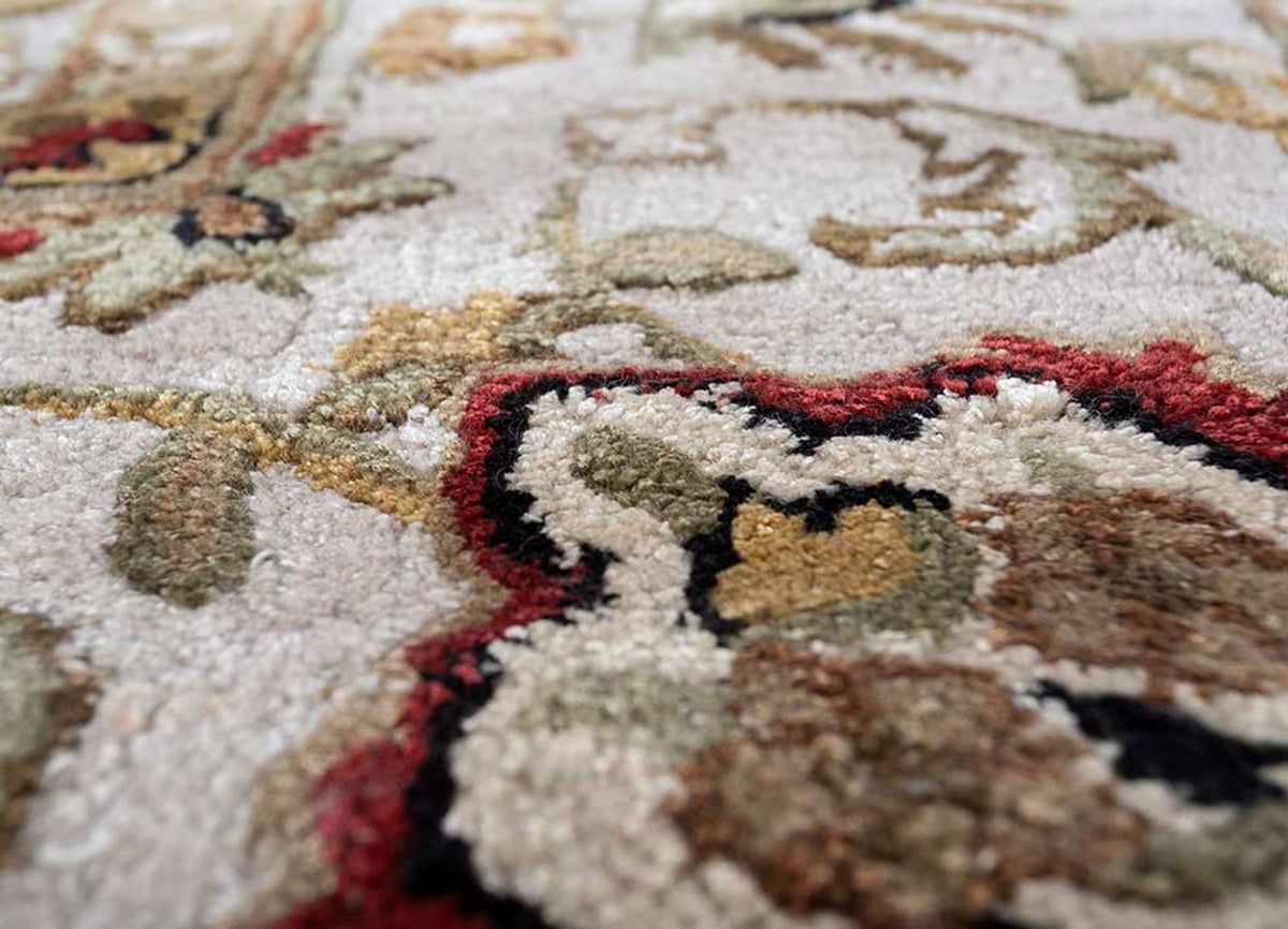 Uldtæppe - 300 x 240 cm - mørkeblå