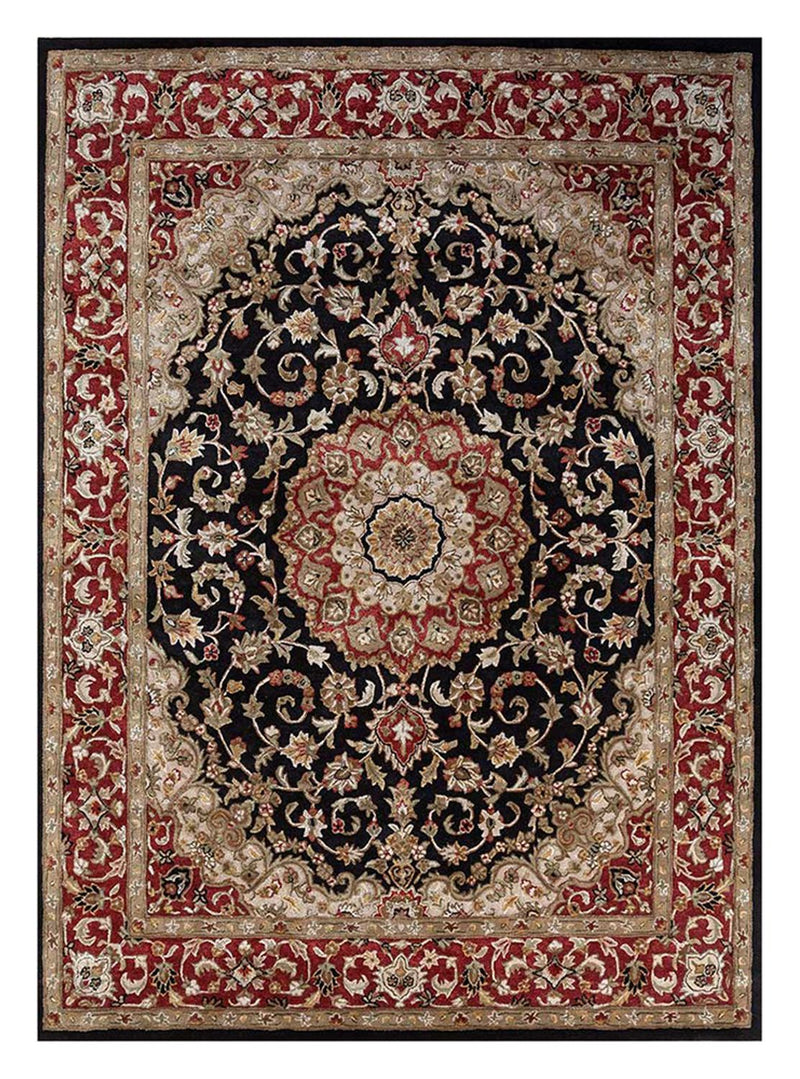 Uldtæppe - 300 x 240 cm - rød