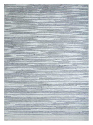 Uldtæppe - 300 x 240 cm - lysegrå