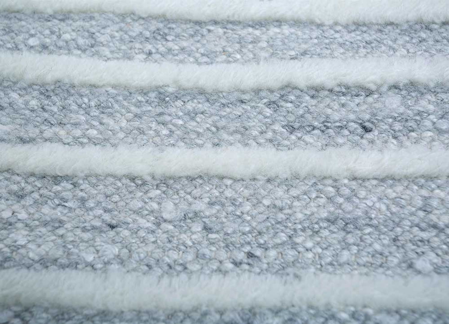 Uldtæppe - 300 x 240 cm - lysegrå