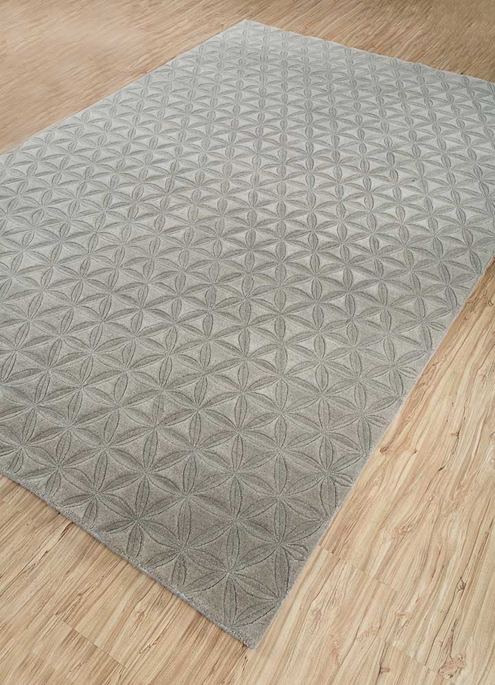 Uldtæppe - 270 x 180 cm - beige