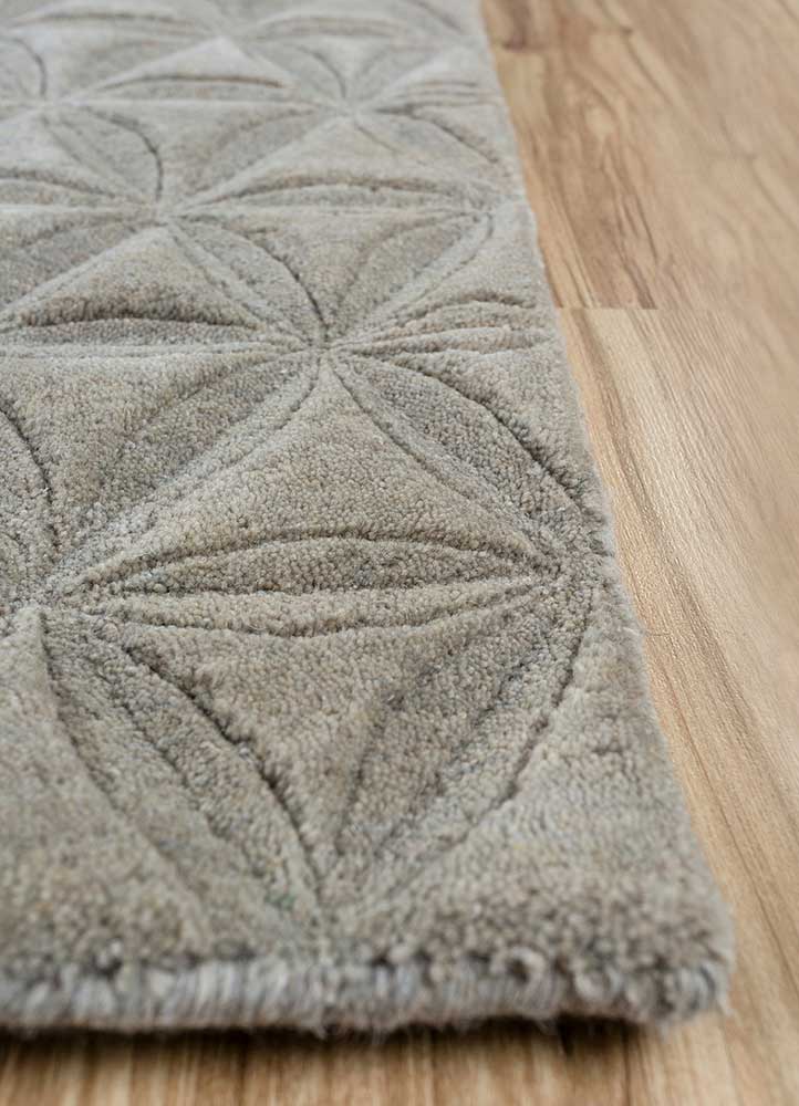 Uldtæppe - 270 x 180 cm - beige