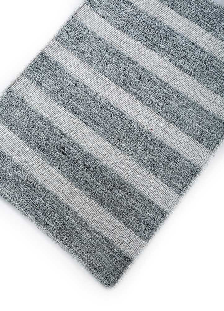 Uldtæppe - 90 x 60 cm - benzinblå