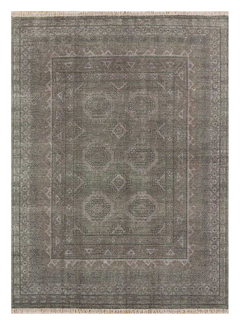 Uldtæppe - 300 x 240 cm - grå