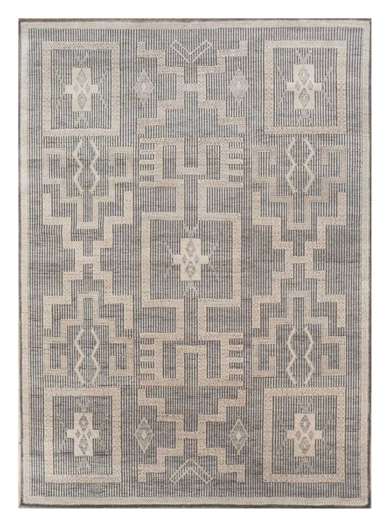 Uldtæppe - 300 x 240 cm - lysegrå