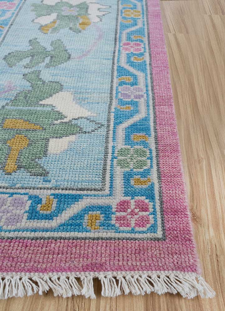 Uldtæppe - 270 x 180 cm - pink