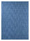 Uldtæppe - 300 x 240 cm - blå