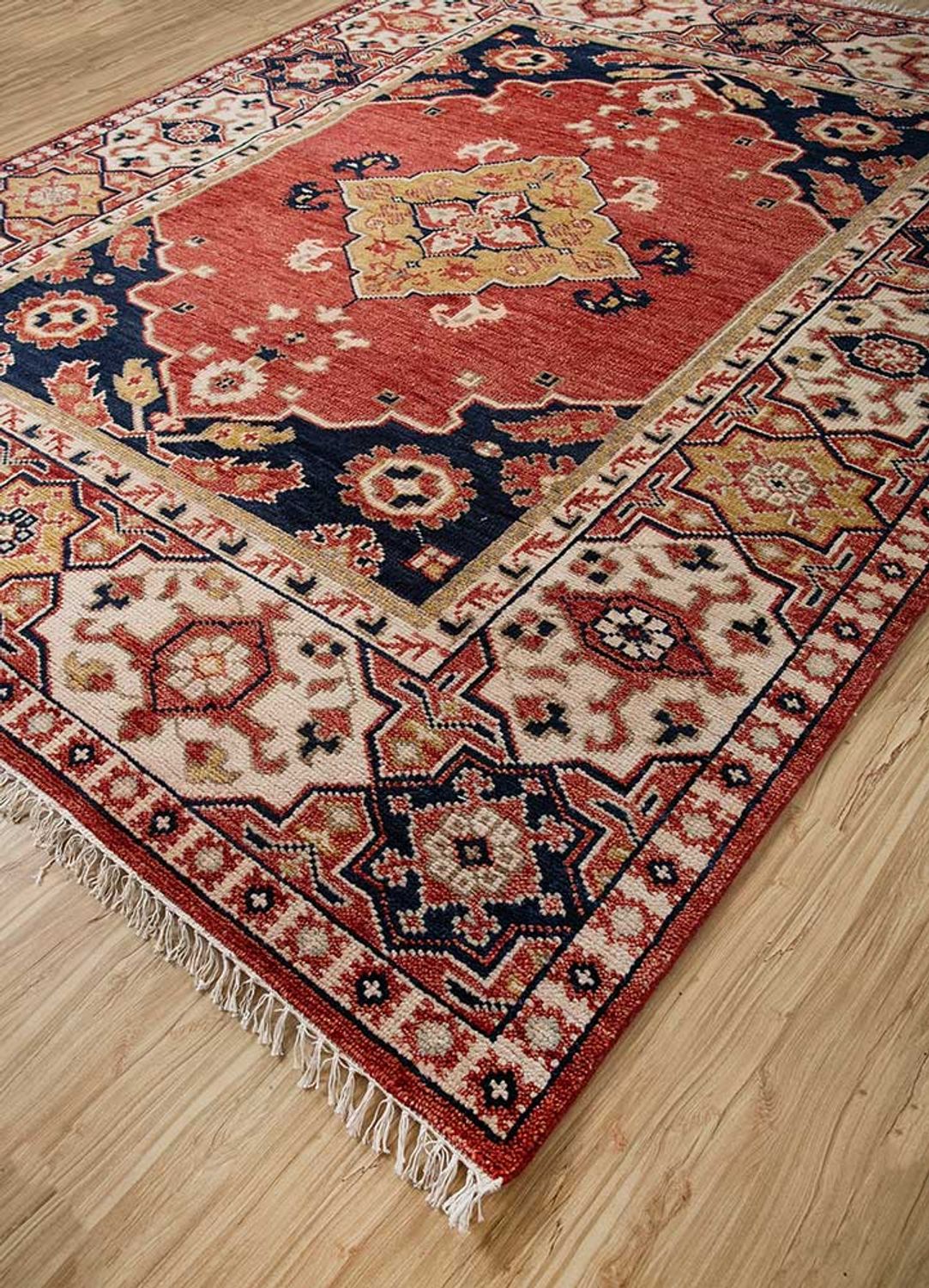 Orientalsk tæppe - 300 x 240 cm - rød