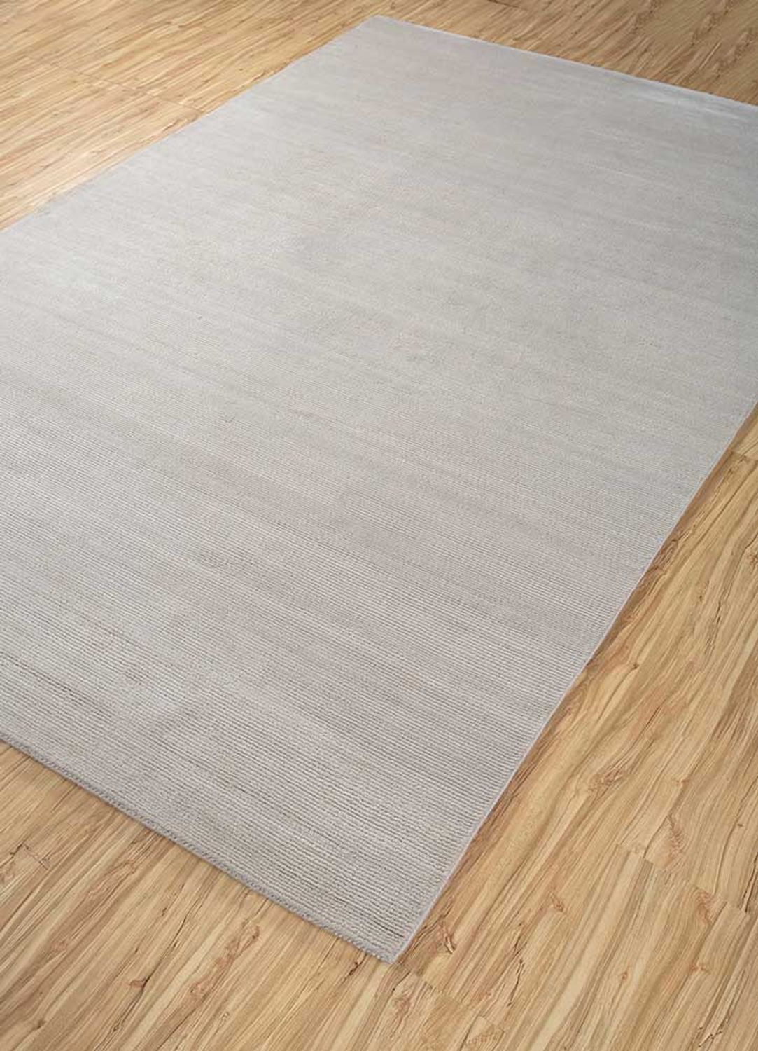 Uldtæppe - 270 x 180 cm - lysegrå
