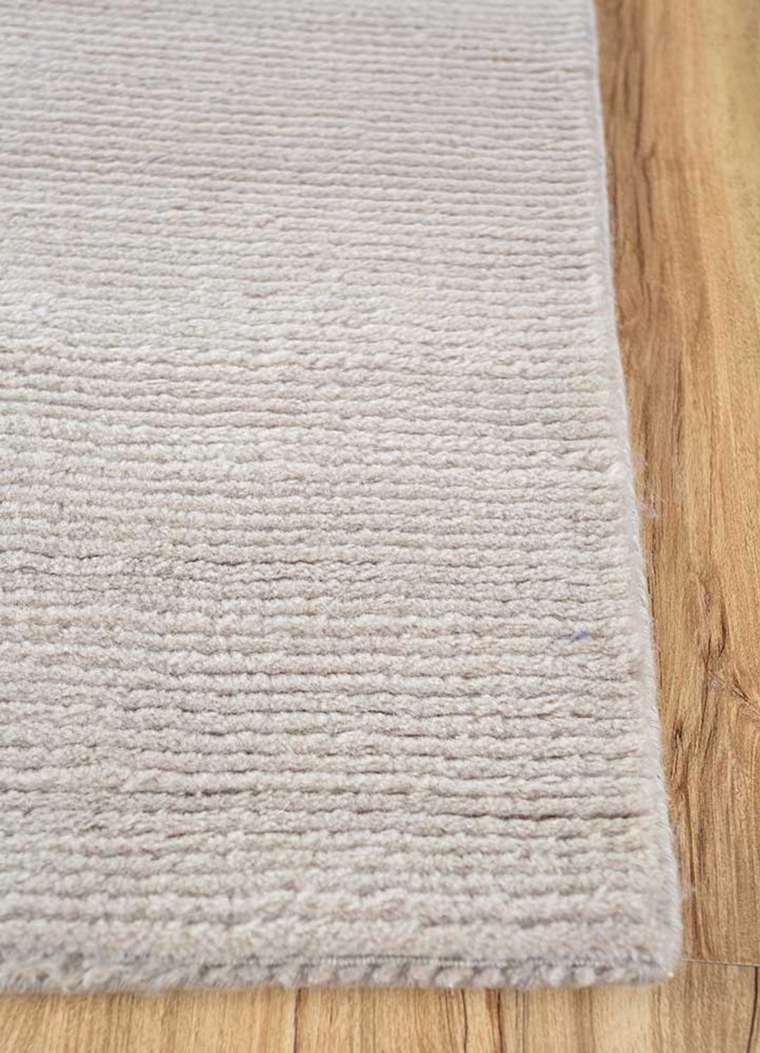 Uldtæppe - 270 x 180 cm - lysegrå