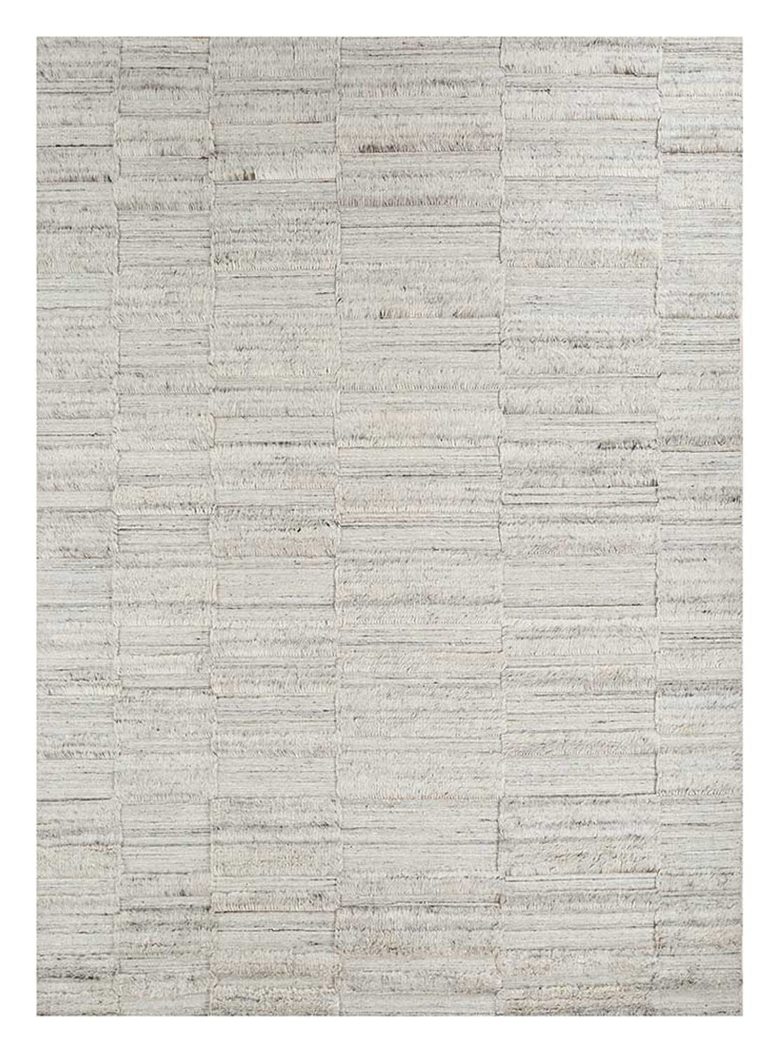 Uldtæppe - 300 x 240 cm - hvid